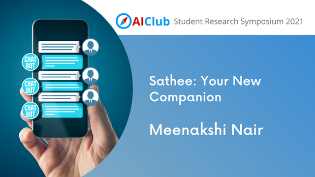 Meenakshi - AIClub Student Research Symposium 2021